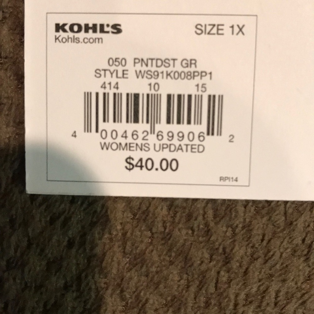 1X Sonoma super soft tunic top. - Picture 5 of 6